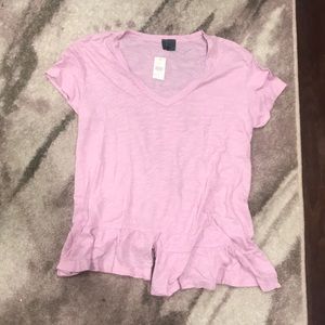 Pink top with adjustable bow in back